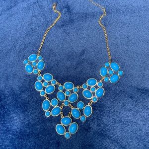 Blue necklace
